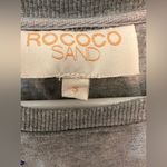 Rococo Sand Gray Sweatshirt with Sequin Blue Star Accents NWOT Photo 3