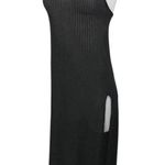 Peixoto Arya Black Sleeveless Knit Sheer Cami Camisole Maxi Slip Tank Dress Sz S Photo 1