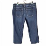 Lane Bryant blue mid rise girlfriend crop jean 18 Photo 1