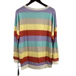 Michael Lauren Kyton Multicolor Sweatshirt Dress Oversized Small New Photo 3