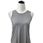 Athleta Tank Top Scoop Neck Wrap Keyhole Back Design Sleeveless Heather Gray XXS Photo 1