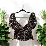 ASTR  The Label Cropped Floral Top Medium Photo 1