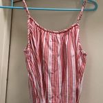 Anthropologie Skies Are Blue Lucerne Gingham Pink Red White Sun Dress XS New NWT Photo 6
