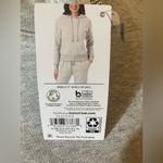 Members Mark  Womens Fleece Gray Hoodie Sweater Size XXL Ribbed Kangaroo Pocket Photo 3