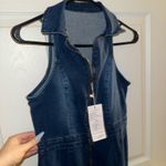 Boutique Denim Jumpsuit Blue Size M Photo 1