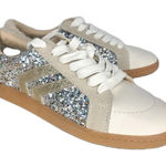 Dolce Vita Shoes Womens 10 Silver Neo Plush Sneakers‎ Festival Glam Streetwear Size 9 Photo 0
