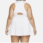 Nike Women PLUS White NikeCourt Dri-FIT Victory Tennis Sport Dress NWT 1X Photo 7