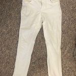 Loft  curvy skinny jeans white size 4 Photo 3