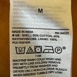 Old Navy floral cami mini dress ruffled v neck mustard white size M Photo 7