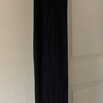 NWT Lanston super soft crisscross maxi side slit dress Black Size XS Photo 4