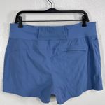 Athleta Trekkie North Short Size 14 Blue Stretch Hiking Shorts Travel Active Photo 2