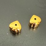 Kate Spade New York Worn Gold Metal Petal Drop Earrings 21g. Photo 9