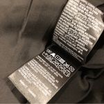 Bebe  Long Strapless Maxi Dress Black Small Pleated Open Leg Slit Photo 9