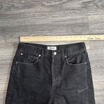 AGOLDE  Women Black High 90's Fit Rise Straight Leg Distressed Jeans Size 27 0375 Photo 6