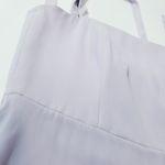 Dessy Collection Vivian Diamond Fit & Flare Long Gown Slit Bridesmaid Wedding Purple Size 10 Photo 11