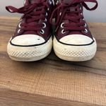 Converse  All Star High Street Ox Leather Burgundy Shoes Sneakers Photo 2