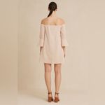 Foxiedox Blush Pink Embroidered Off-Shoulder Dress – Size S Photo 1