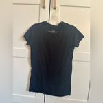Athleta  momentum top in black size small gym running athletic Photo 1