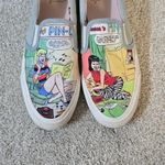 Keds  Betty Veronica Archie Comic Anchor Slip On‎ Denim Shoe Womens  Size 8 Photo 1
