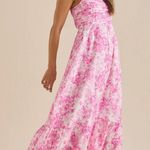 Altar'd State NEW Altar’d State Pink Floral Maxi Dress Size Medium NWT Photo 3