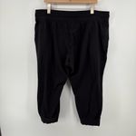 Lululemon Athletica Black crop joggers size 20 black Photo 1
