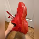 Steve Madden  Women's Myles
NY90 Red Sneaker Size 9 Photo 5