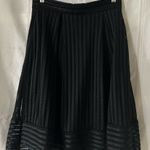 Faith and joy  Elegant Black A-Line Skirt Photo 0