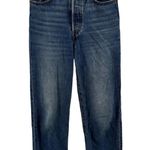 Levi's  Premium Ribcage Straight Jeans Ankle High Rise Button At the Ready 24x27 Photo 1