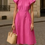 ana cut out dress August sale Pink Size L Photo 6