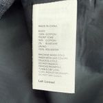 Kate Spade Saturday Dress Panel Embroidery V Neck Sleeveless Blue Cotton Size S Photo 5