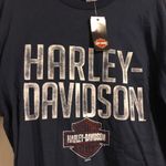 Harley Davidson Navy Long Sleeved T Shirt Photo 3