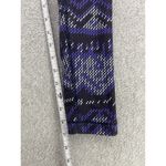 Nike  Pro Women's Leggings Purple Abstract Neon Pink size Medium Full Length Photo 6