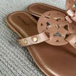 Pierre Dumas Rose Gold Studded Slides Sandals Sz 7 Photo 4
