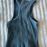 Mustard Seed Ribbed Tank Top - Teal Photo 4