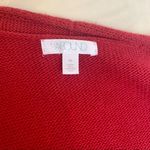 Abound  Red Knit Open Long Duster Cardigan Size XS NEW Photo 10