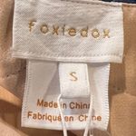 Foxiedox Floral Dress Blue S Knee Length A-line Sleeveless Straps Lace Party Photo 2