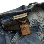 Kut From The Kloth  Distressed Cropped Raw Hem Jeans Medium Wash Stretch 6 in EUC Photo 4