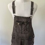 No Boundaries  Black Denim Shorts Overalls Photo 0