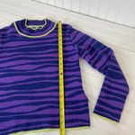 Urban Outfitters  Mandinga Womens Wool Blend Purple Tiger Pullover Sweater Size M Photo 6