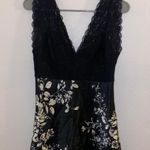 Forever 21  Black Floral Vintage Tank Top Photo 1