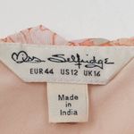 Miss Selfridge Coquette Floral Babydoll Maxi Dress Pink Ruffle Tier Size 12 Boho Photo 4