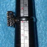 BOW rhinestone silver tone ring size 9 Photo 3