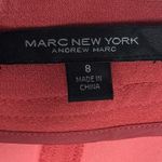 Andrew Marc Marc New York  Pleated Drawstring Pants in Deep Salmon Photo 6
