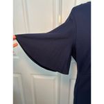 Amanda Uprichard  Navy Boca Dress Size‎ 2X Stretchy Office, Party Photo 4