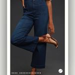 Maeve NWT  The Skipper Wide-Leg Jeans wide denim blue size 26 Anthropologie Photo 3