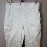 Spanx  Stretch Twill‎ Jogger Cream Ivory Size Medium Photo 2