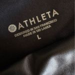Athleta  All Over Gleam Faux Leather High Rise Black Leggings Size L Photo 11