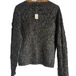 Itsu Popcorn Crinkled Black Brown Reversible Lightweight Jacket Sz M Size M Photo 6