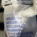 Peter Nygard  XL Full Zip Cardigan Sweater Striped Navy White Coastal Photo 8