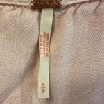 Free People Roucha Denim Maxi Dress Pink Pale Mauve Retro 70s Dainty Small Photo 10